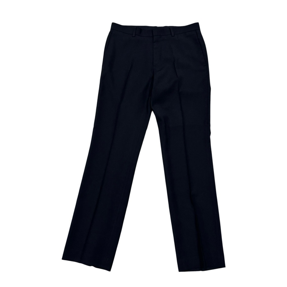 Apt 9 Mens Black Dress Pants Slim Fit Size 32 X 32